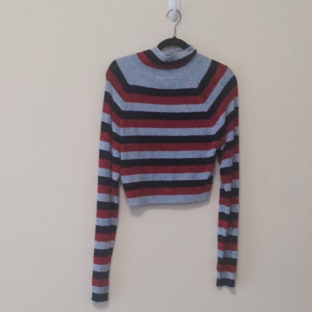 Urban Outfitters Multicolor Knit  Turtleneck Sweater